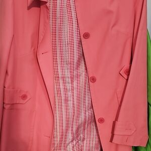Cato Coral Button-Up Jacket